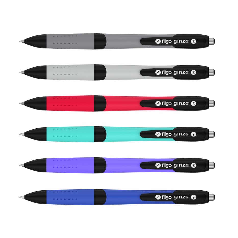 BOLIGRAFO GINZA RETRACTIL AZUL