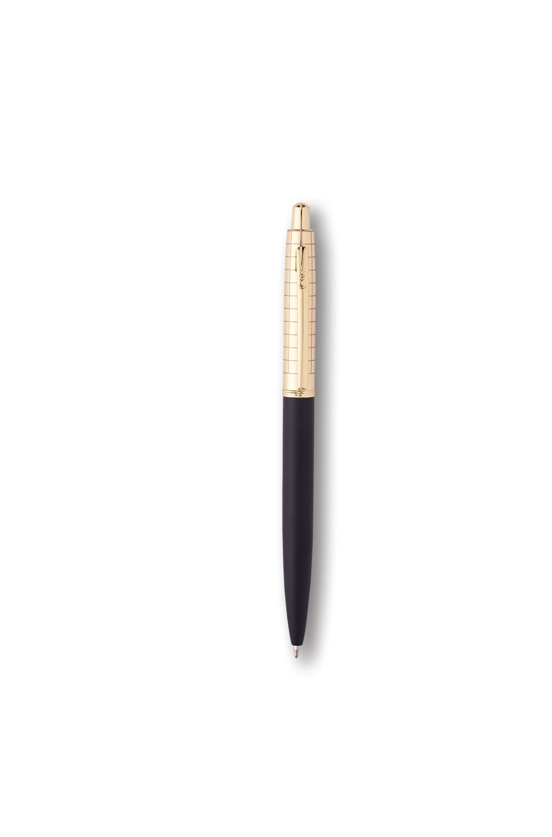 BOLIGRAFO JASPER NEGRO MATE ORO