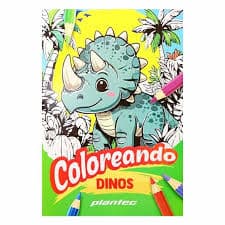 LIBRO COLOREAR DINO