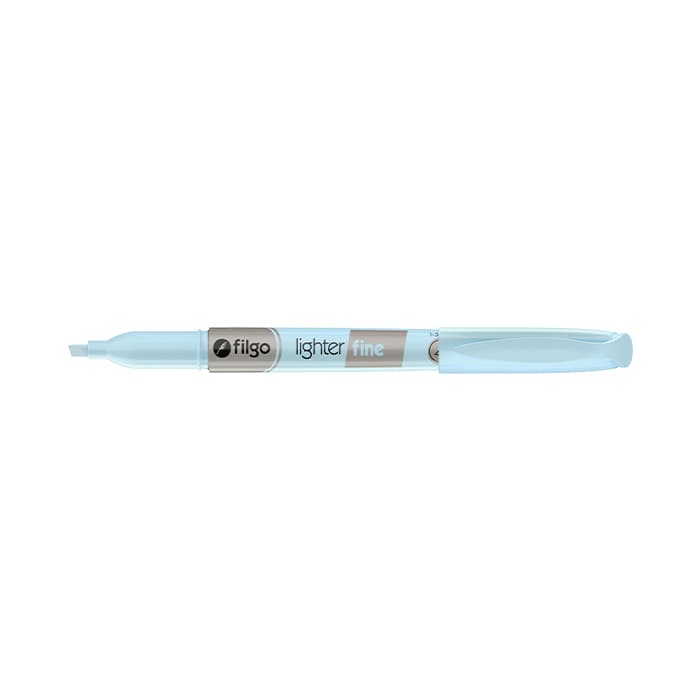 RESALTADOR FINO PASTEL CELESTE