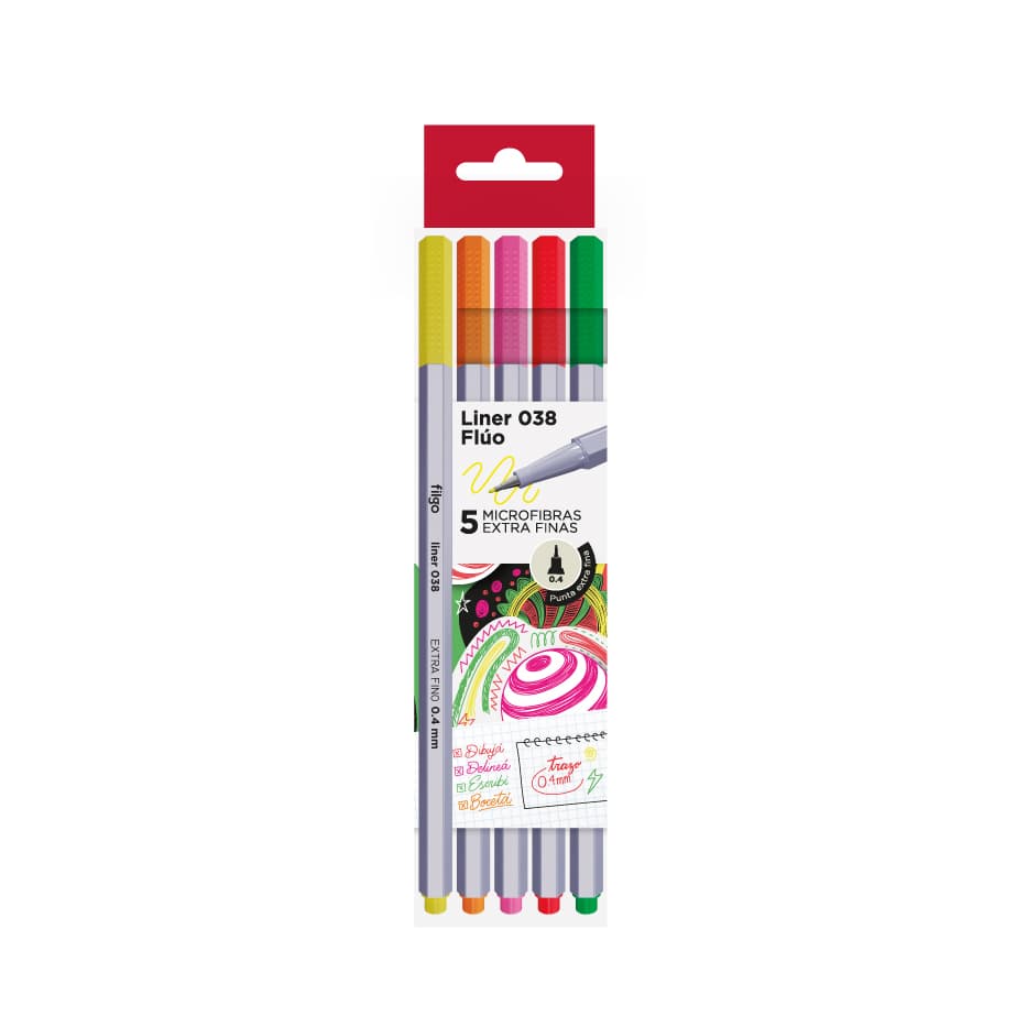 MICROFIBRA FLUO X 5