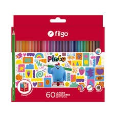 LAPICES X 60 DE COLORES